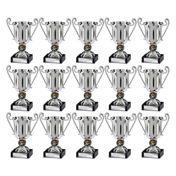Champions Silver Plastic Cup Trophy