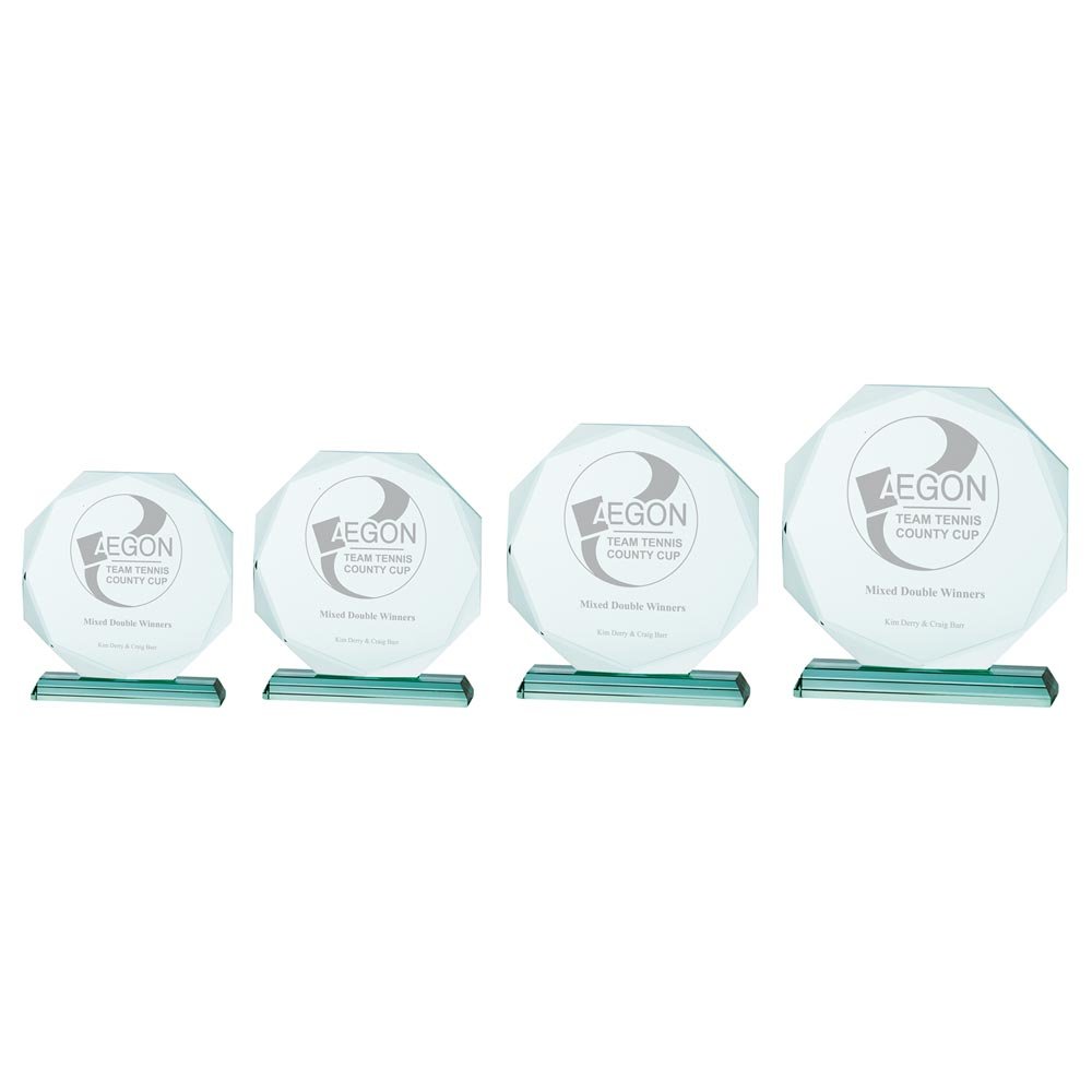 CR16138.jpg Aspire Jade Glass Award - Image 1