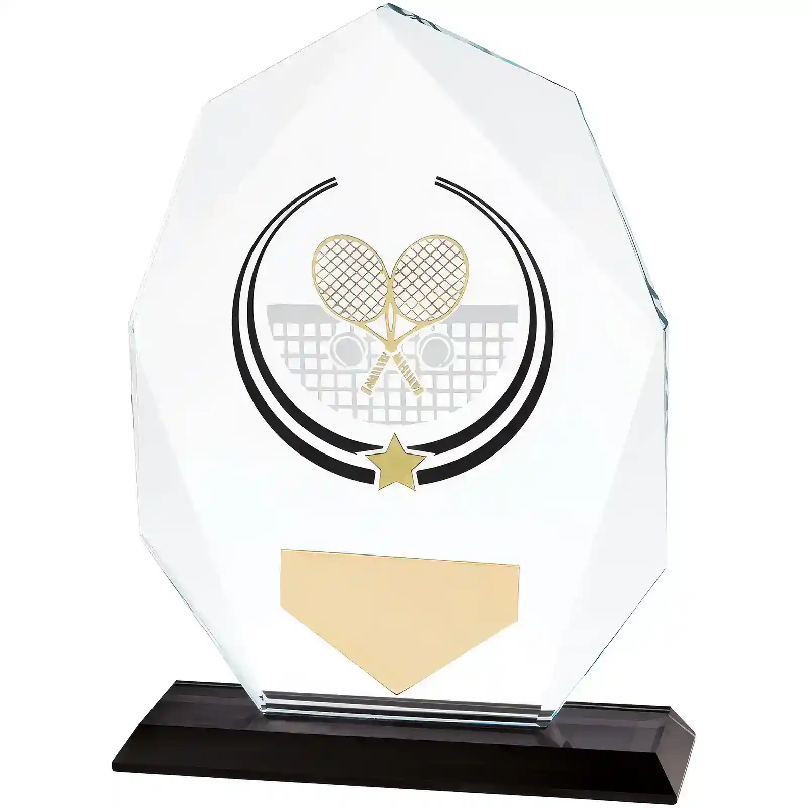 CR17083C Glacier Tennis Glass Award 160mm (10mm Width) - Image 1