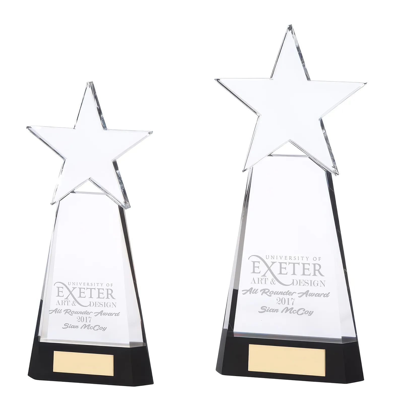 CR17107 Houston Crystal Award - Image 1