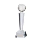 Interceptor Football Crystal Award ( Width)