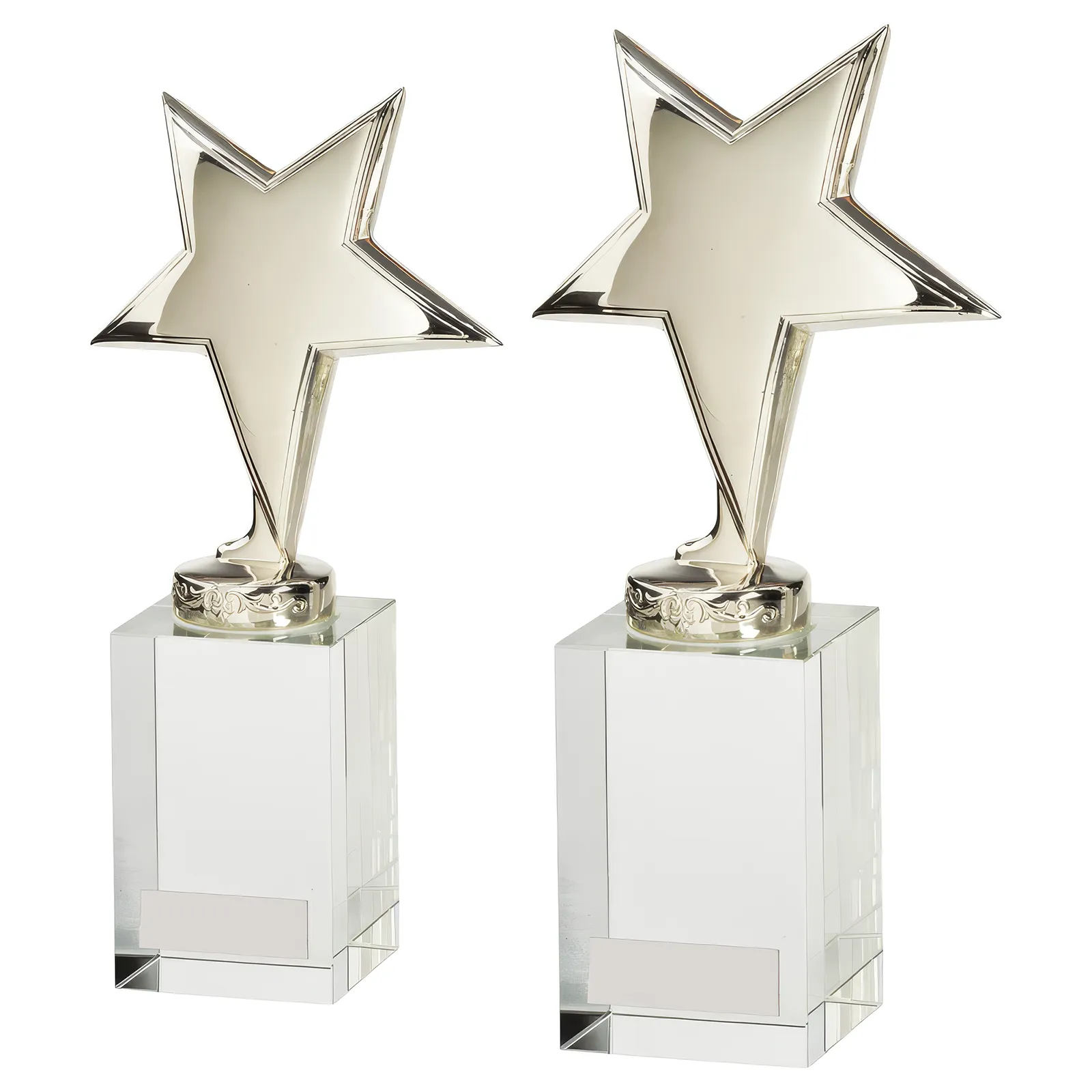 CR17120 Dallas Crystal & Chrome Award - Image 1