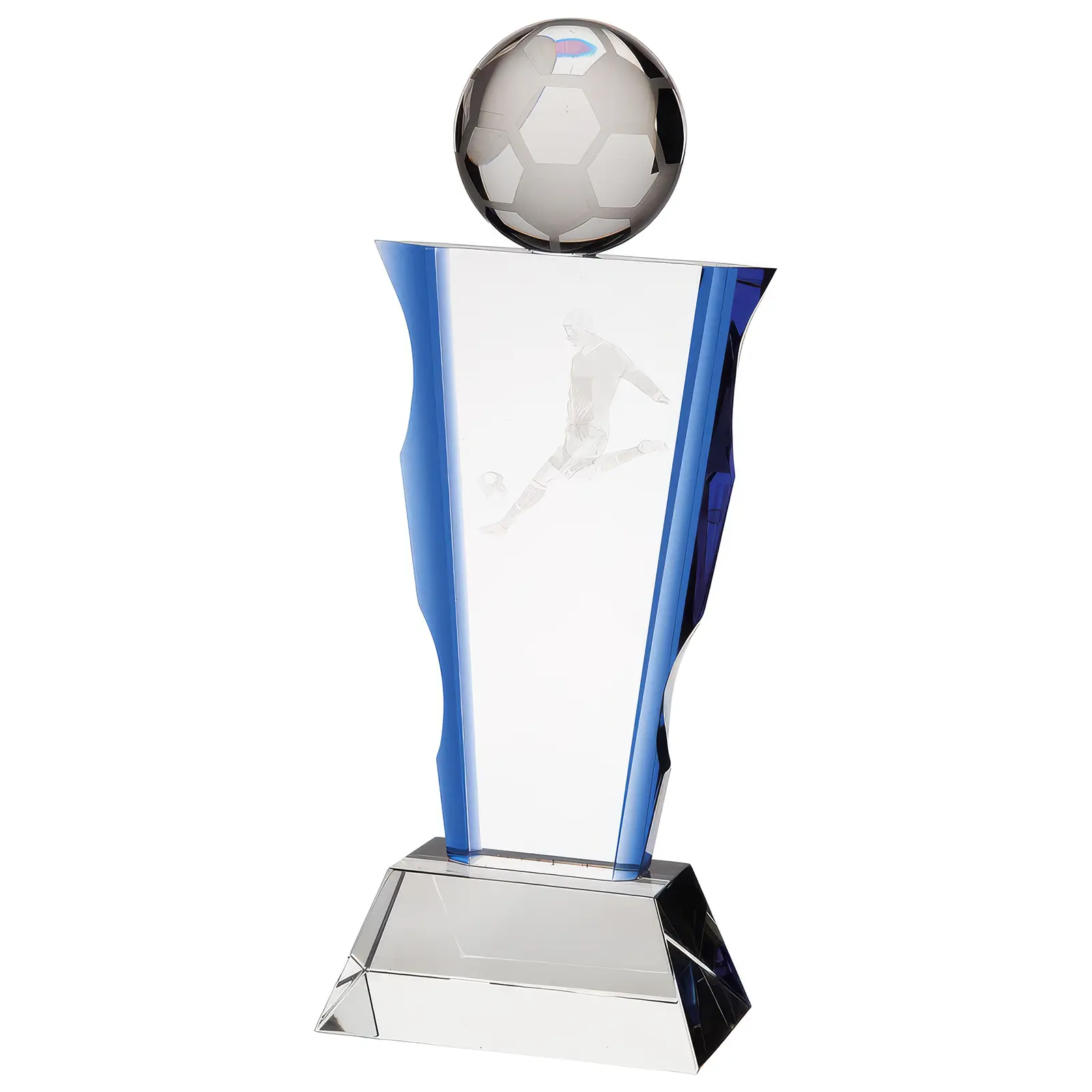 CR20228 Celestial Football Crystal Award ( Width) - Image 1