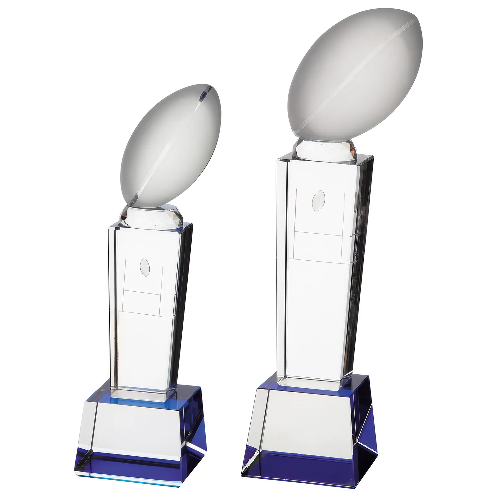 CR20247 Tribute Rugby Crystal Award - Image 1