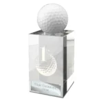 Hole in One Golf Ball Holder Crystal 80mm (50mm Width)