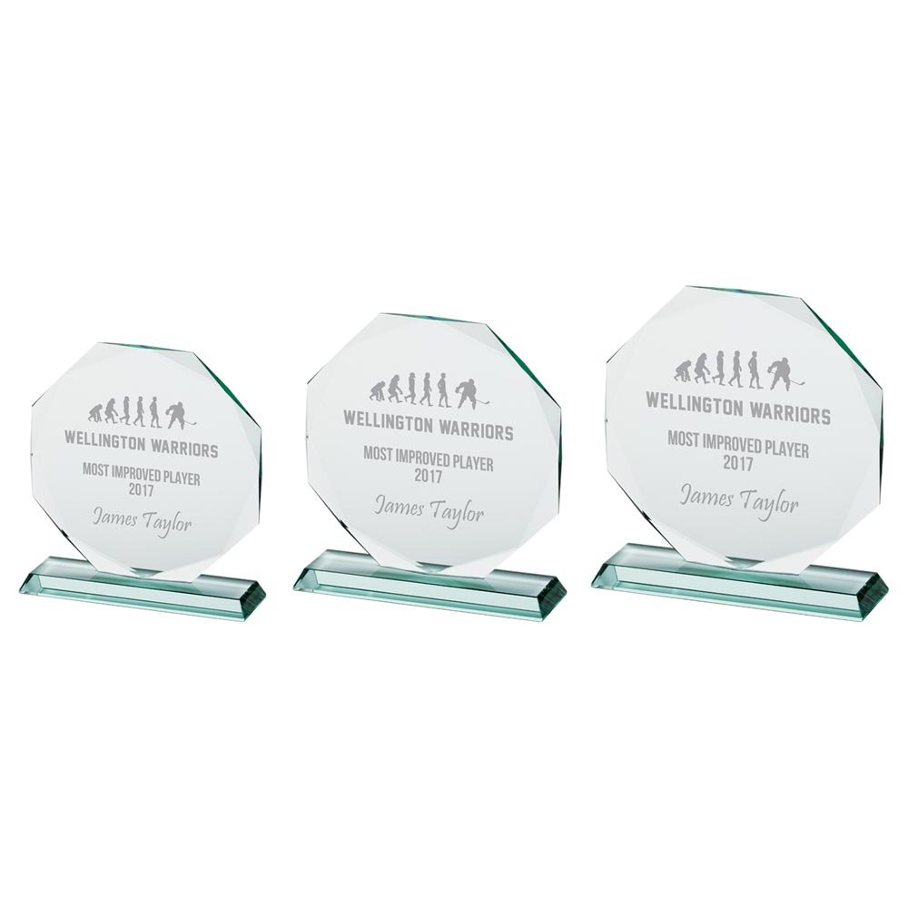 CR7106.jpg Jade Recognition Glass Award - Image 1