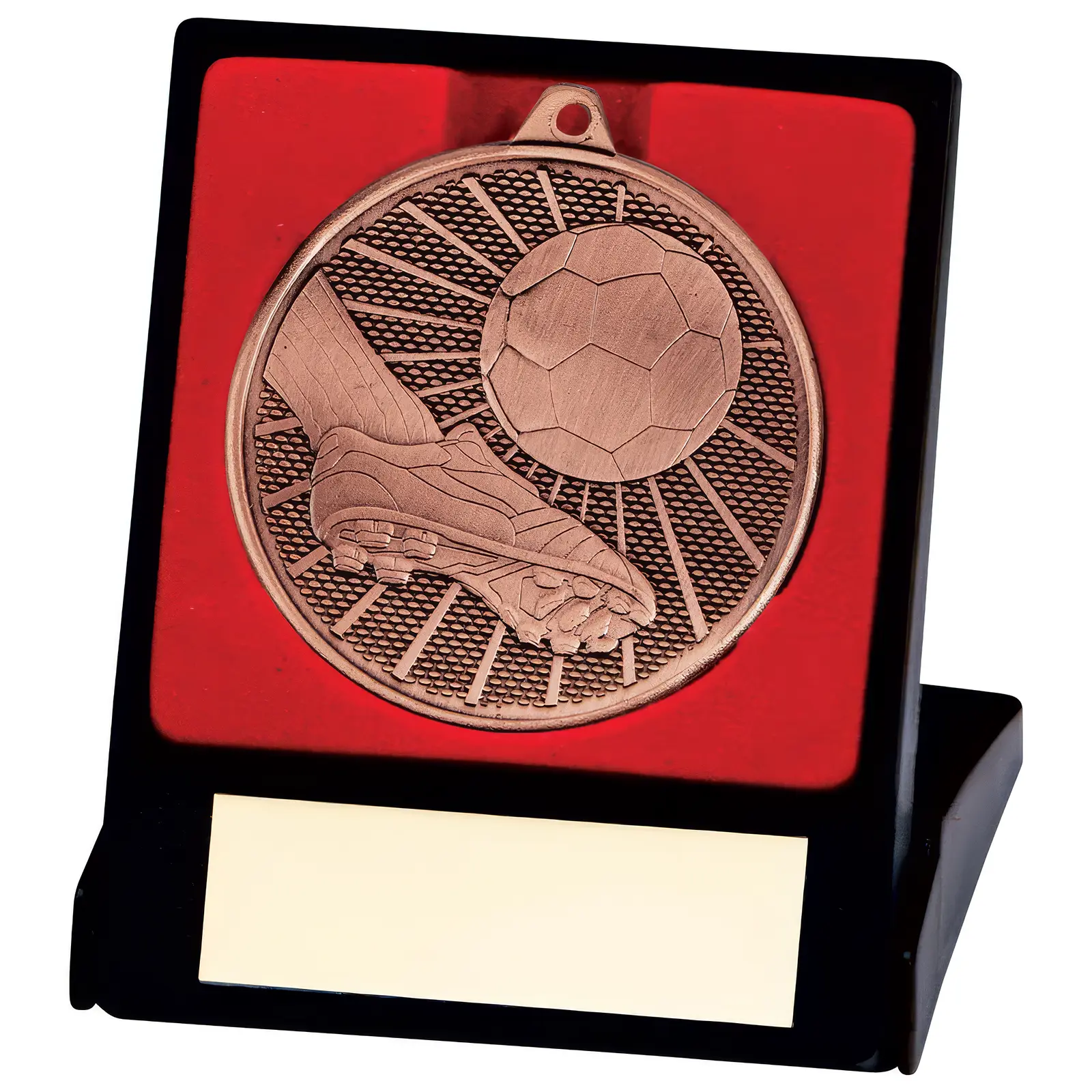 MB20564 Formation Football Medal & Box - Image 1