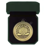 Superstar Nearest the Pin Medal & Box Gold 60mm