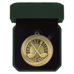 Superstar Longest Drive Medal & Box Gold 60mm