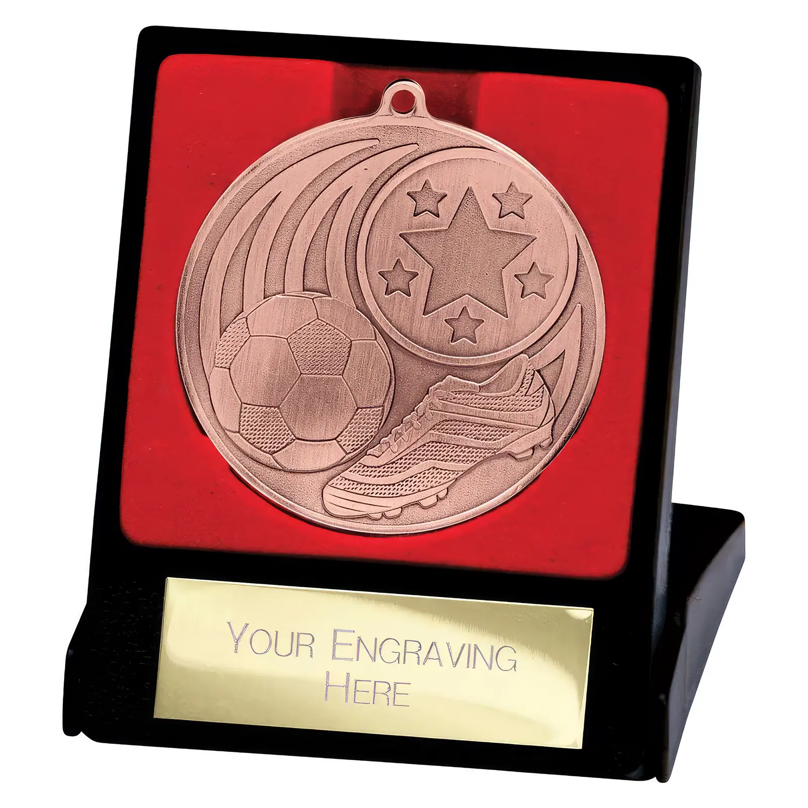 MB25671 Iconic Football Medal & Box - Image 1