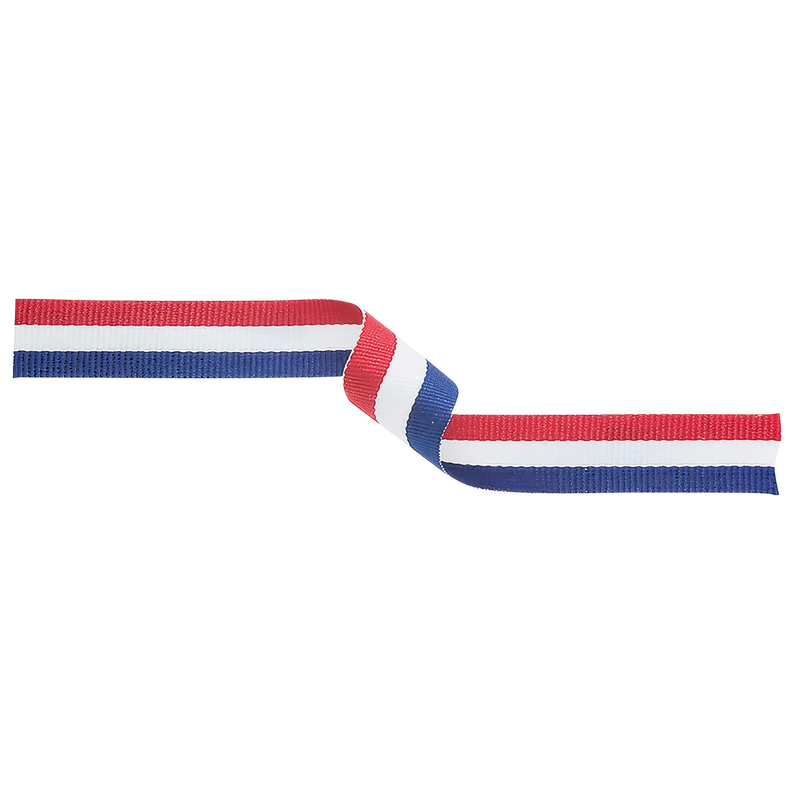MR20018A Medal Ribbon Red/White/Blue 395x10mm - Image 1