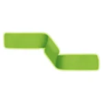 Neon Medal Ribbon Green 430x22mm