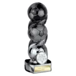 Hat-trick Strike Football Carbon Black & Gunmetal