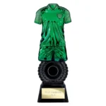 Intensity Football Award Metallic Green & Carbon Black 260mm
