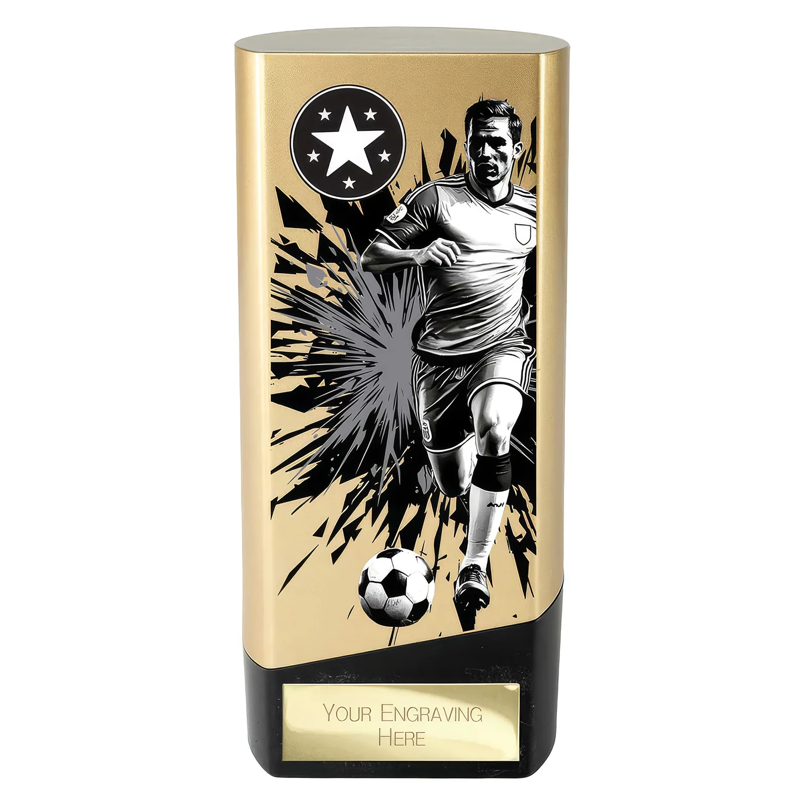 PA26106 Prime Heavyweight Football Gold & Black - Image 1