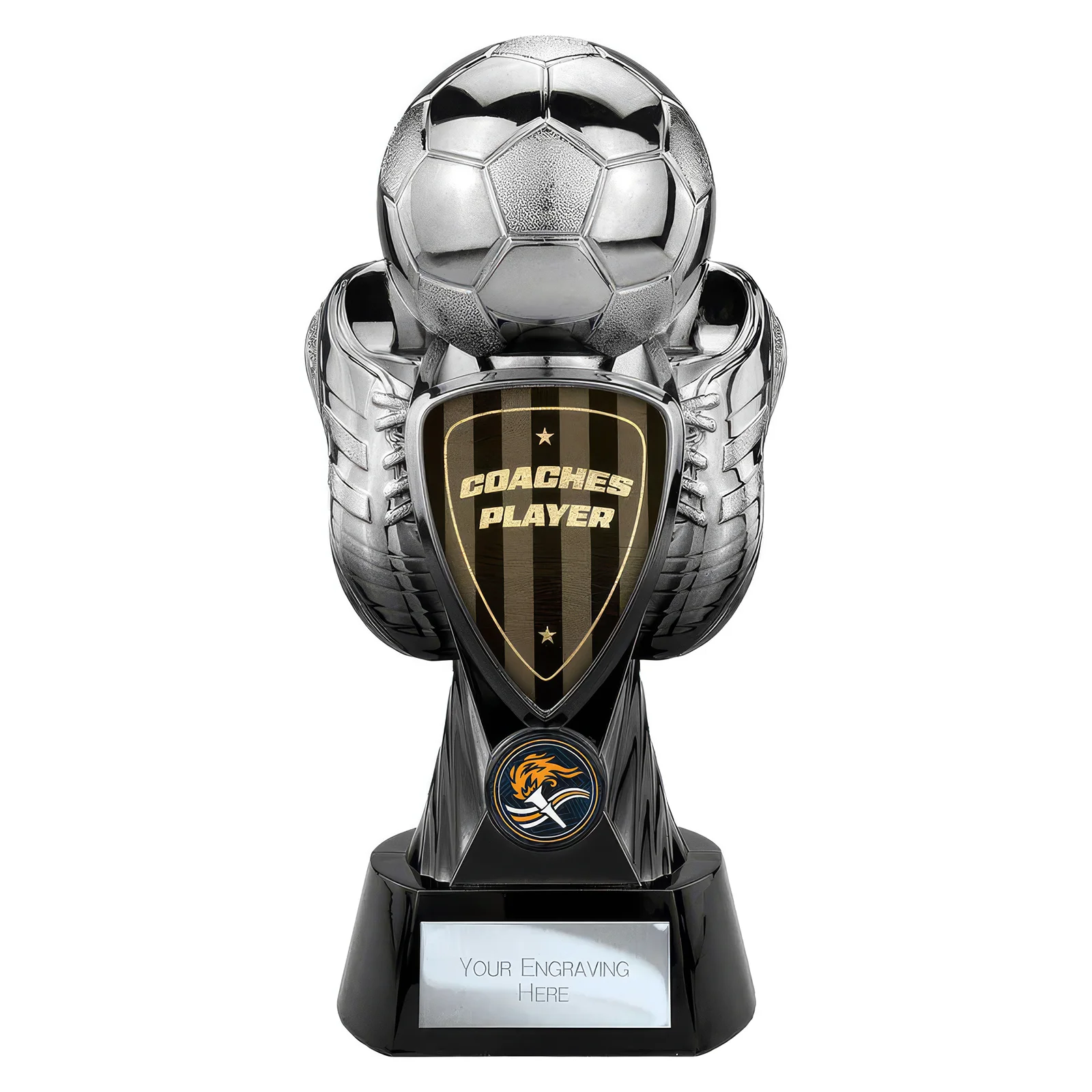 PA26125 Tournament Heavyweight Coaches Player Gunmetal & Black - Image 1
