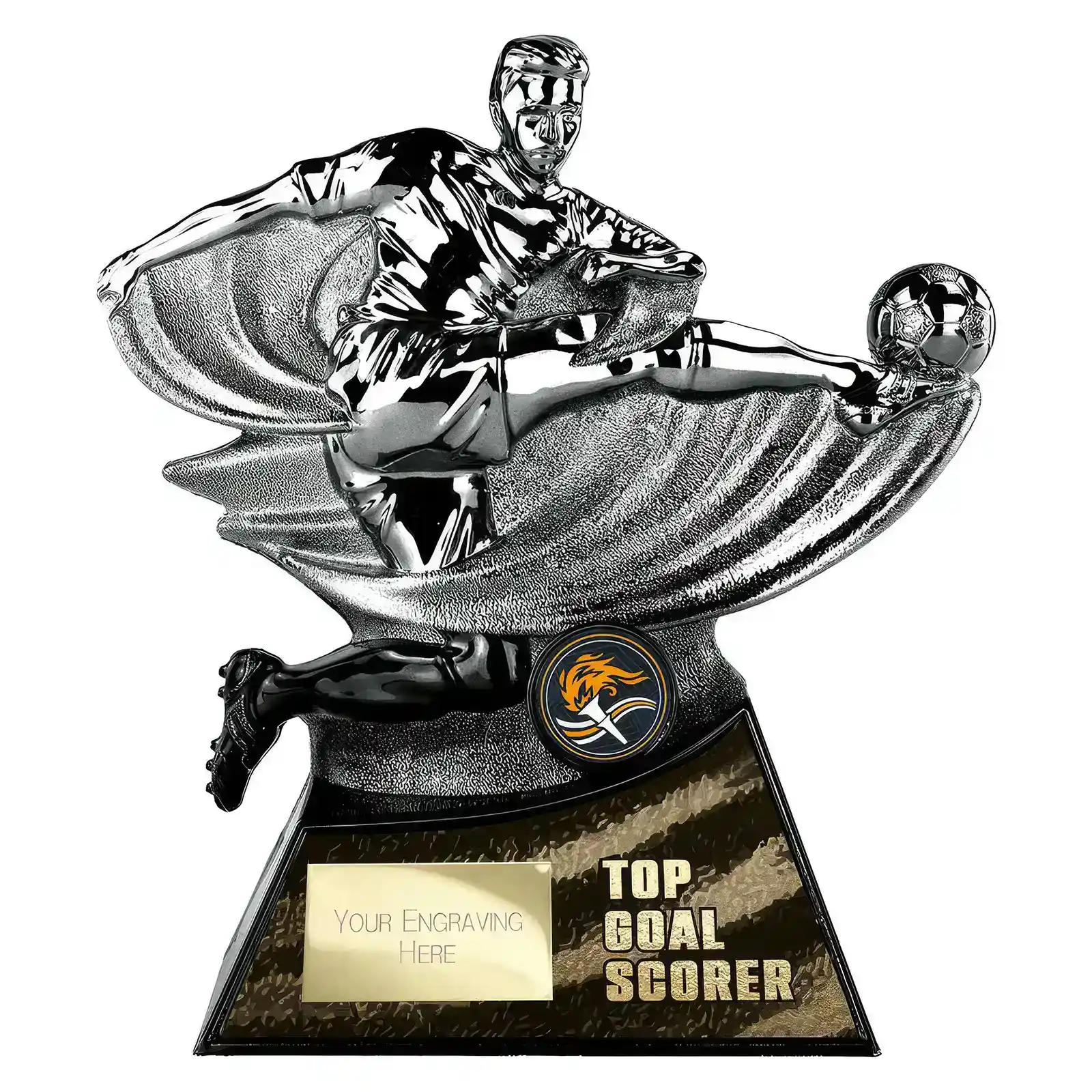 PA26188 Power Strike Football Top Scorer Gunmetal & Black - Image 1