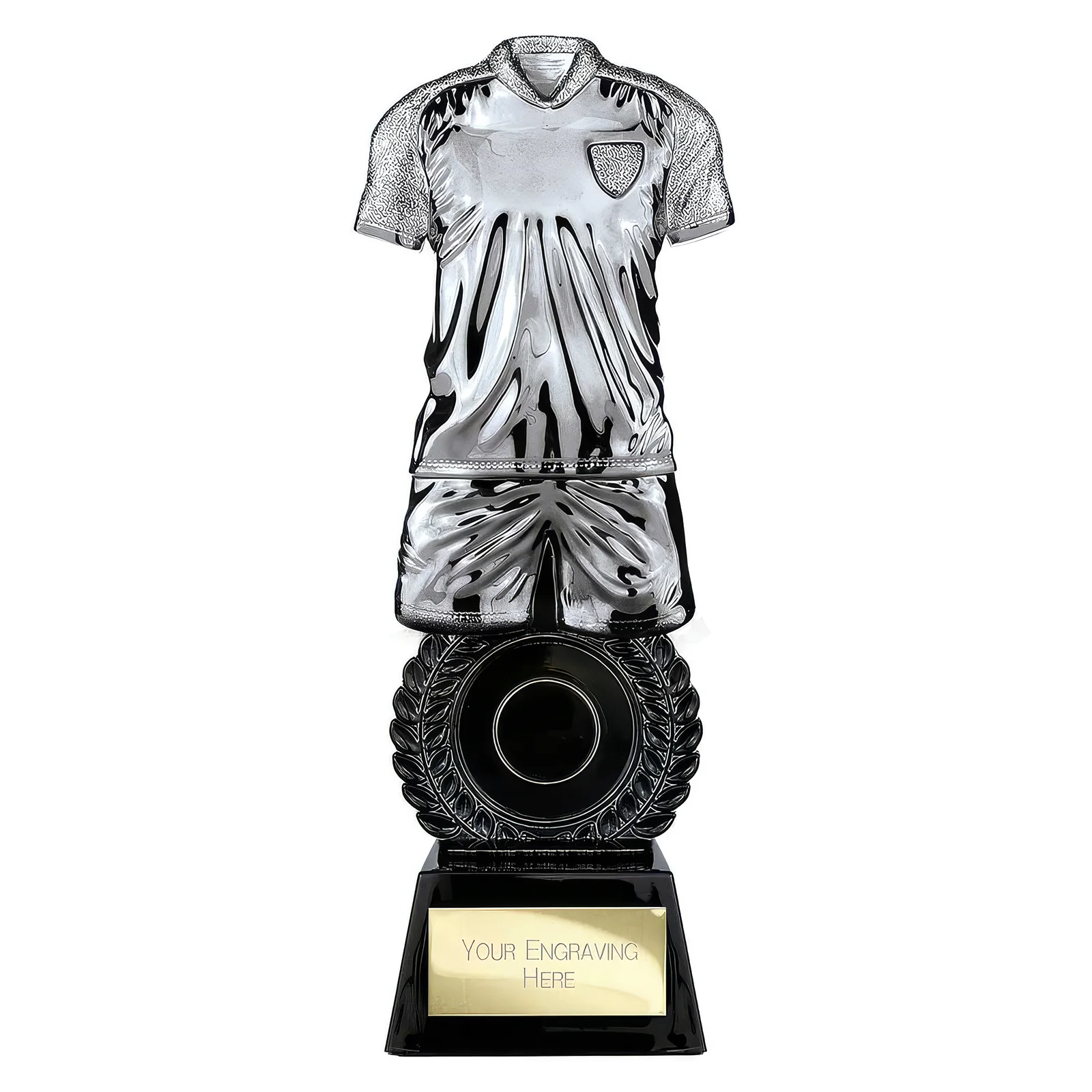 PA26223A Intensity Football Award Gunmetal & Carbon Black 260mm - Image 1