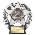 Emperor Star 2nd Place Plaque Silver 120mm
