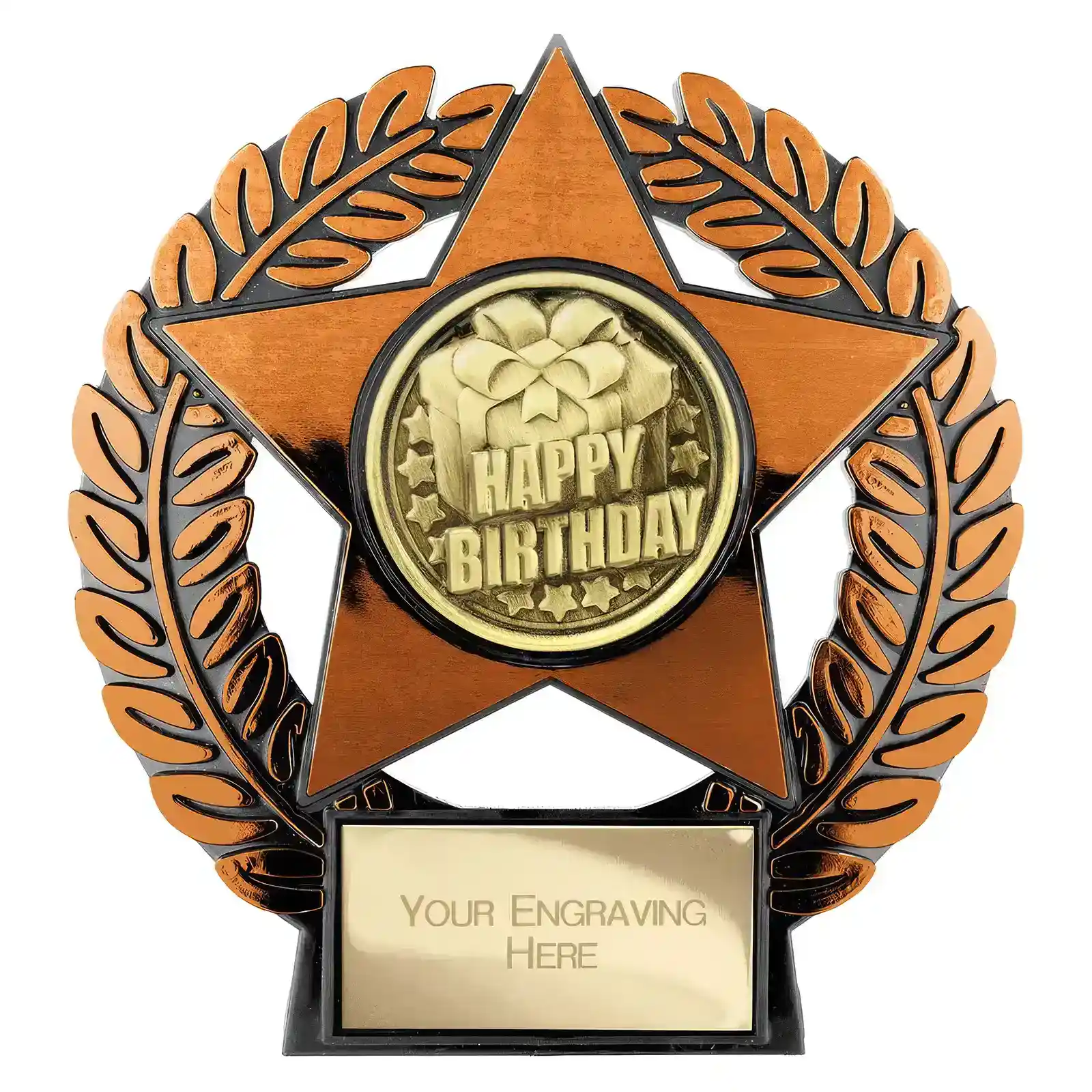 PL25165 Emperor Star Happy Birthday Plaque - Image 1
