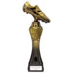 Fusion Viper Tower Football Boot Black & Gold