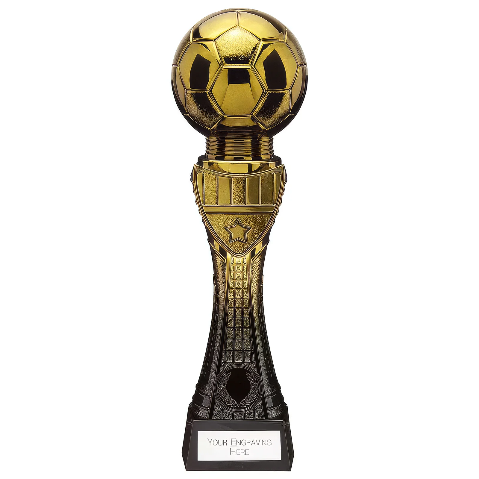 PM24062 Fusion Viper Tower Football Black & Gold - Image 1