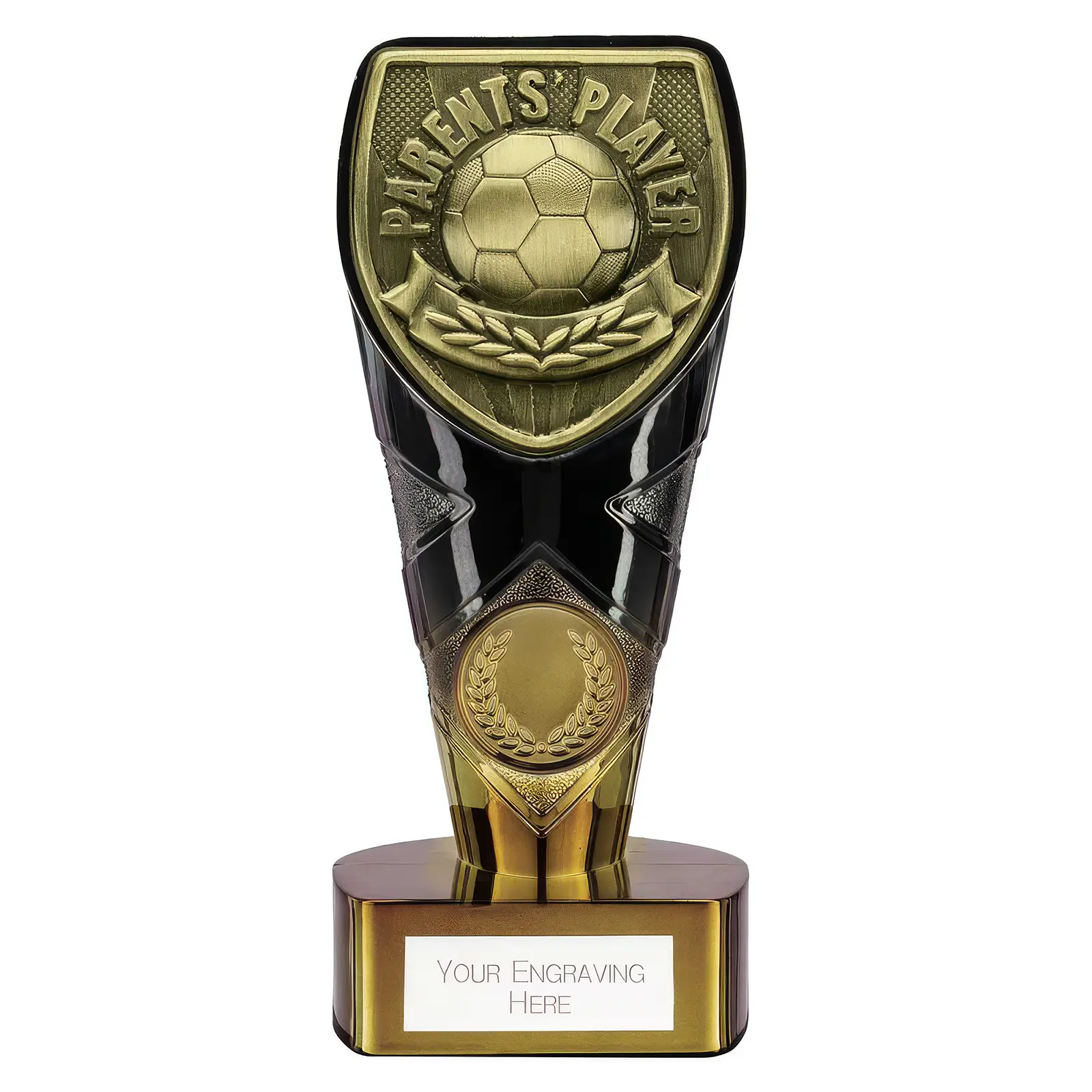 PM25108 Fusion Cobra Parents Player Award Black & Gold - Image 1