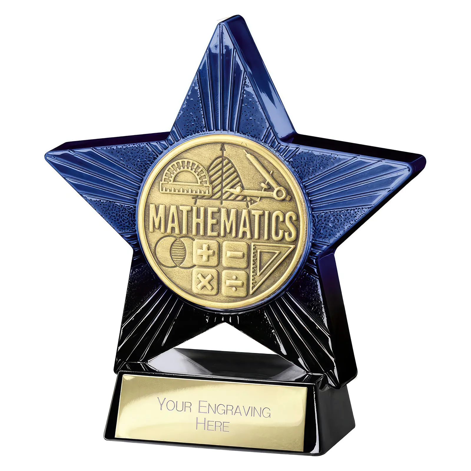 PM25172 Superstar Maths Award Blue & Black - Image 1