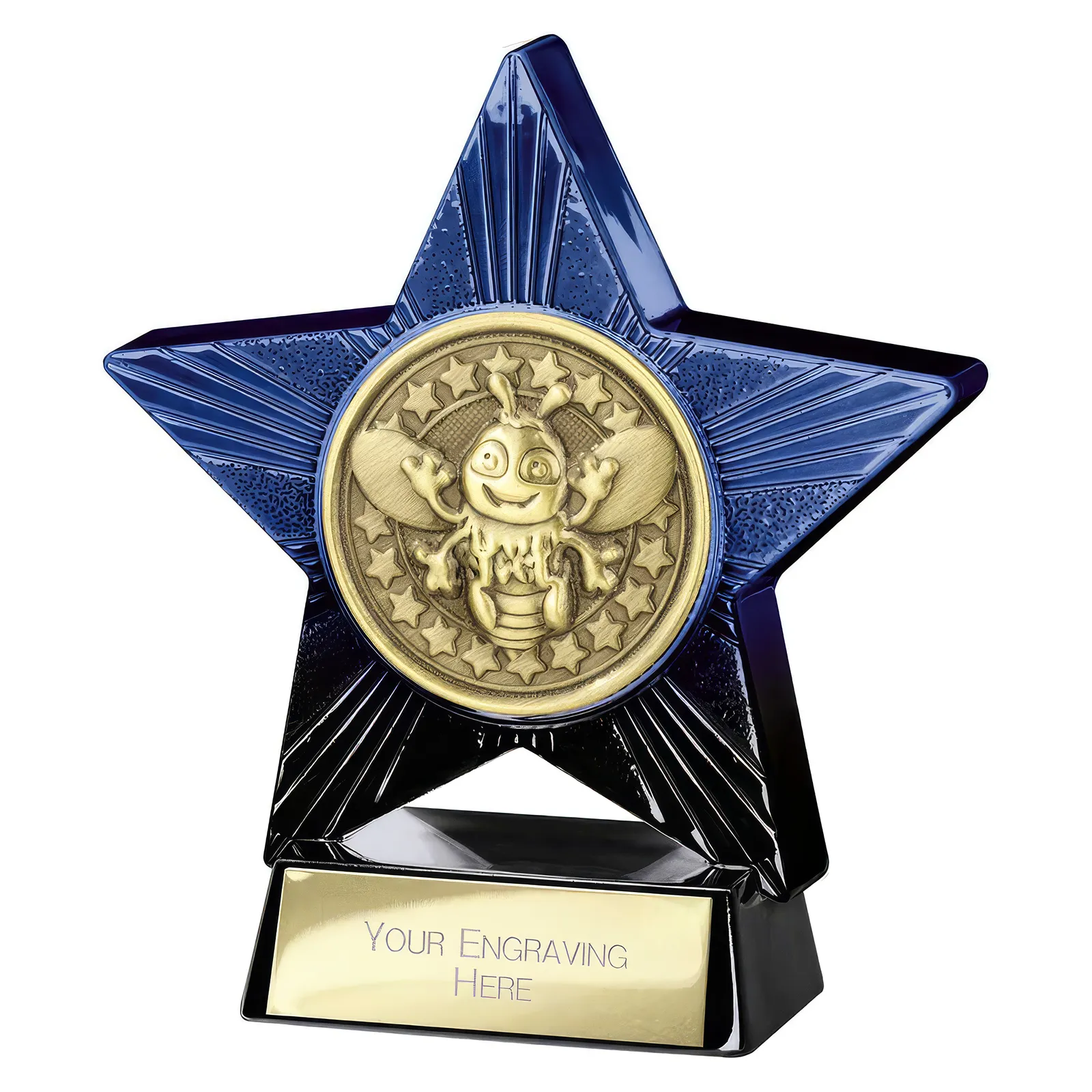 PM25175 Superstar Bee Award Blue & Black - Image 1