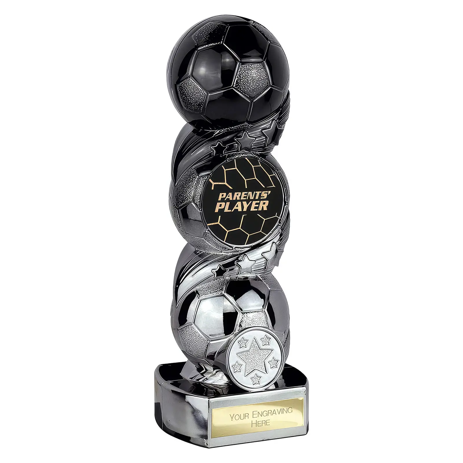 PM25368 Hat-trick Strike Parents Player Carbon Black to Gunmetal - Image 1