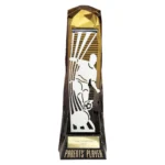 Shard Football Male Parents Player Gold & Carbon Black 230mm