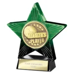 Superstar Managers Player Award Green & Black