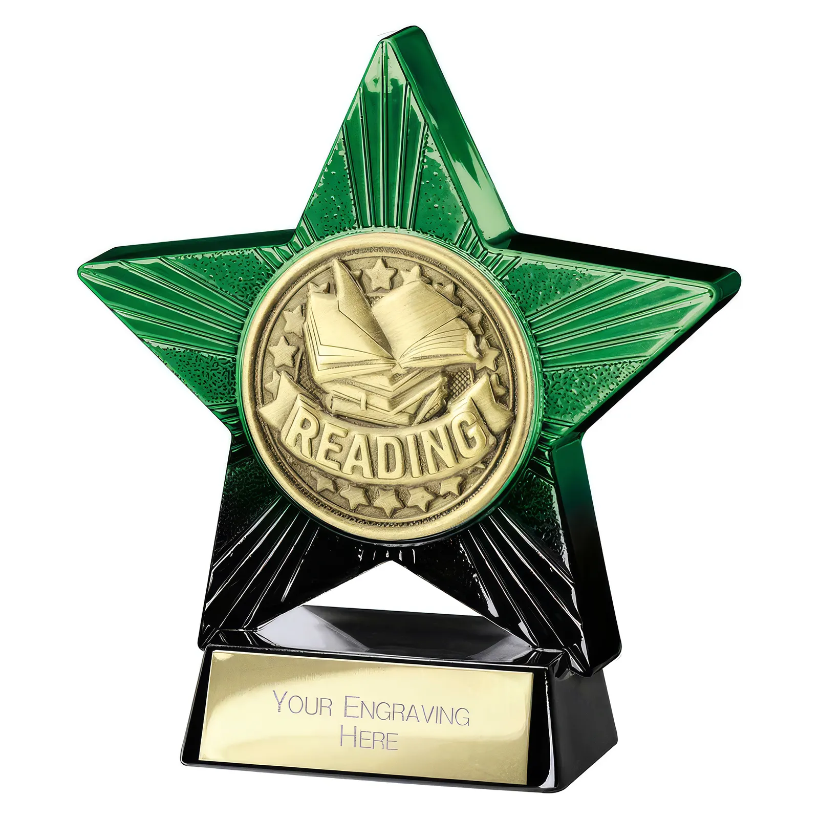 PQ25170 Superstar Reading Award Green & Black - Image 1