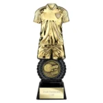 Intensity Football Player of Year Award Gold & Carbon Black 260mm