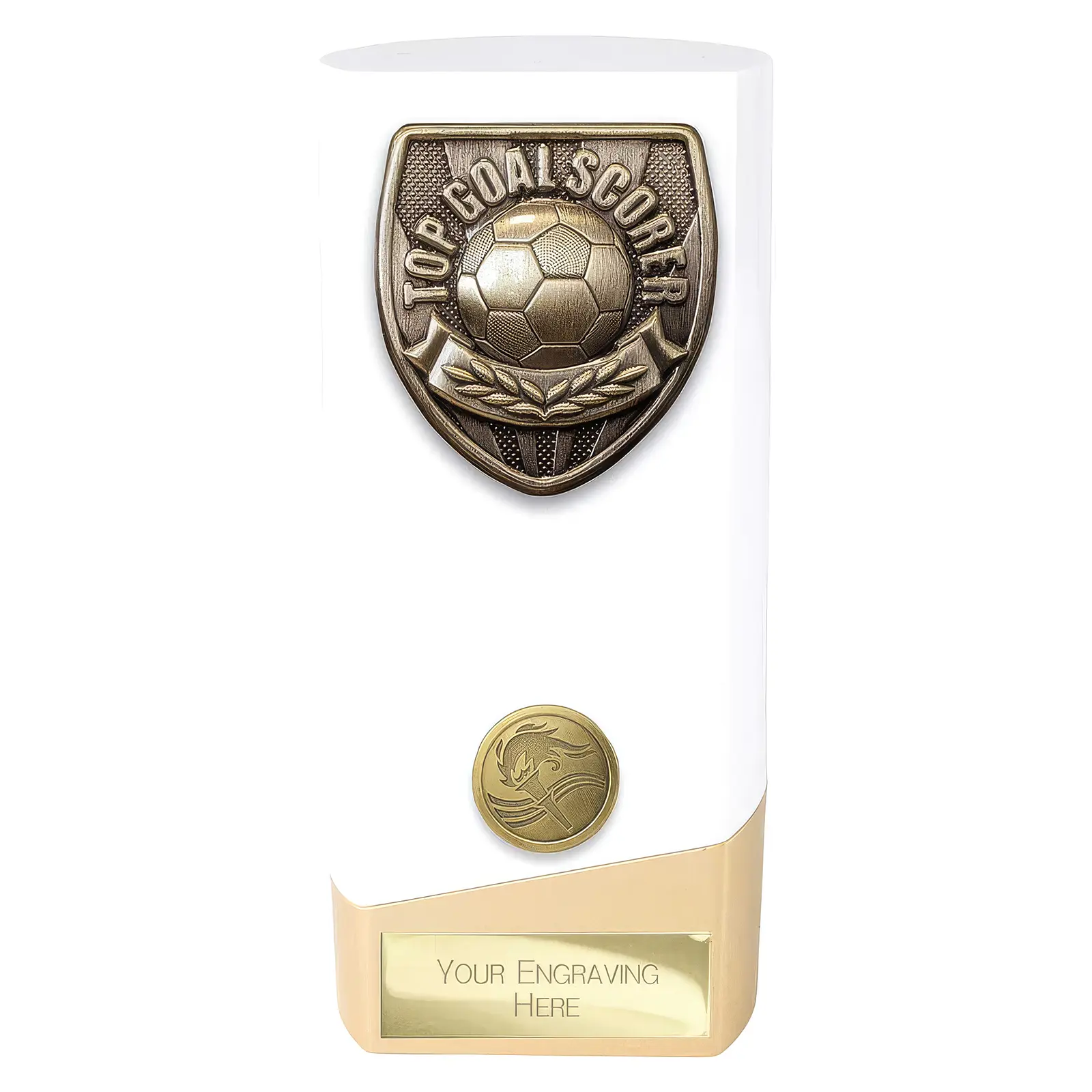 PW25114 Prime Cobra Top Scorer Award White & Gold - Image 1