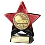 Superstar Managers Player Award Red & Black