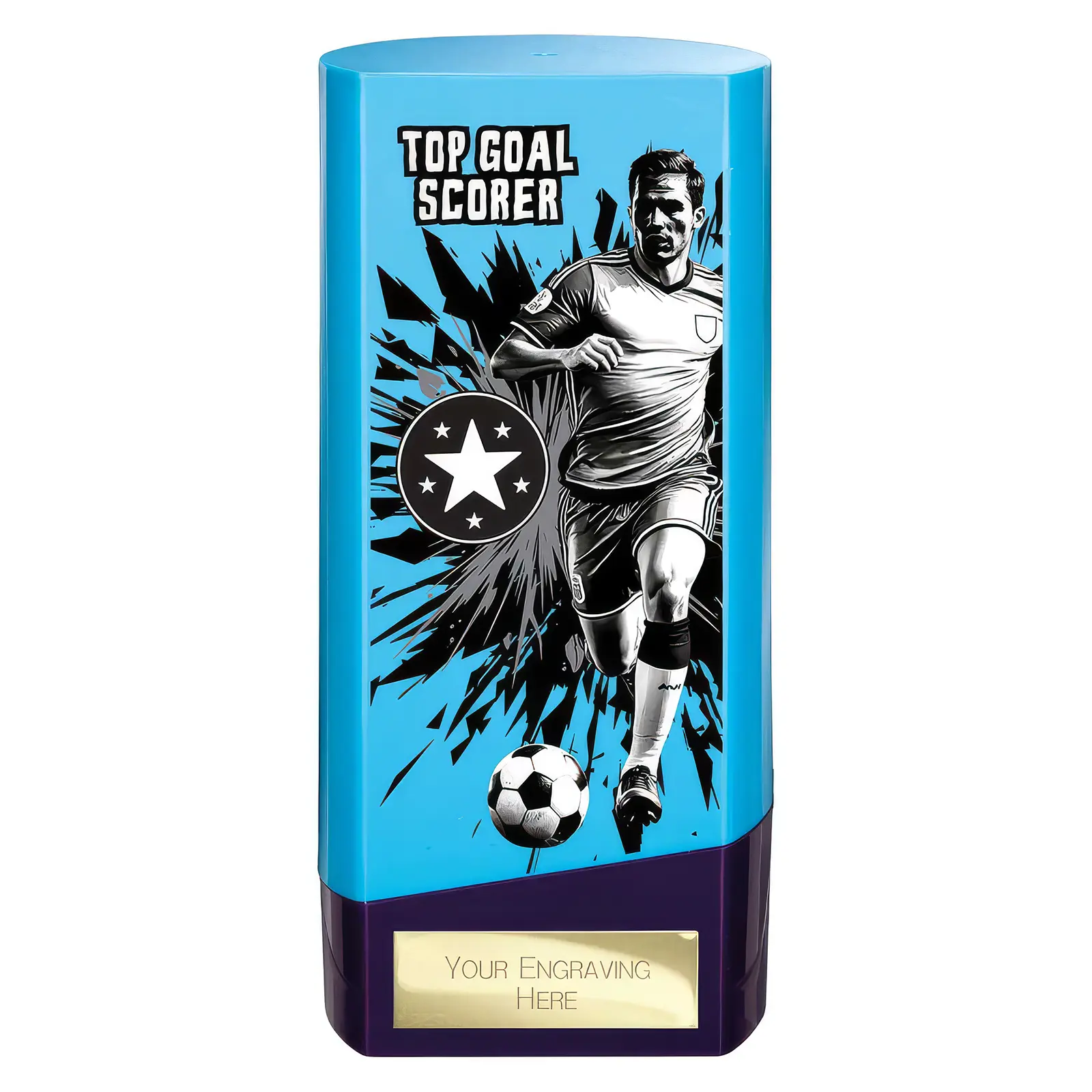 PX26135 Prime Heavyweight Top Goal Scorer Blue & Purple - Image 1