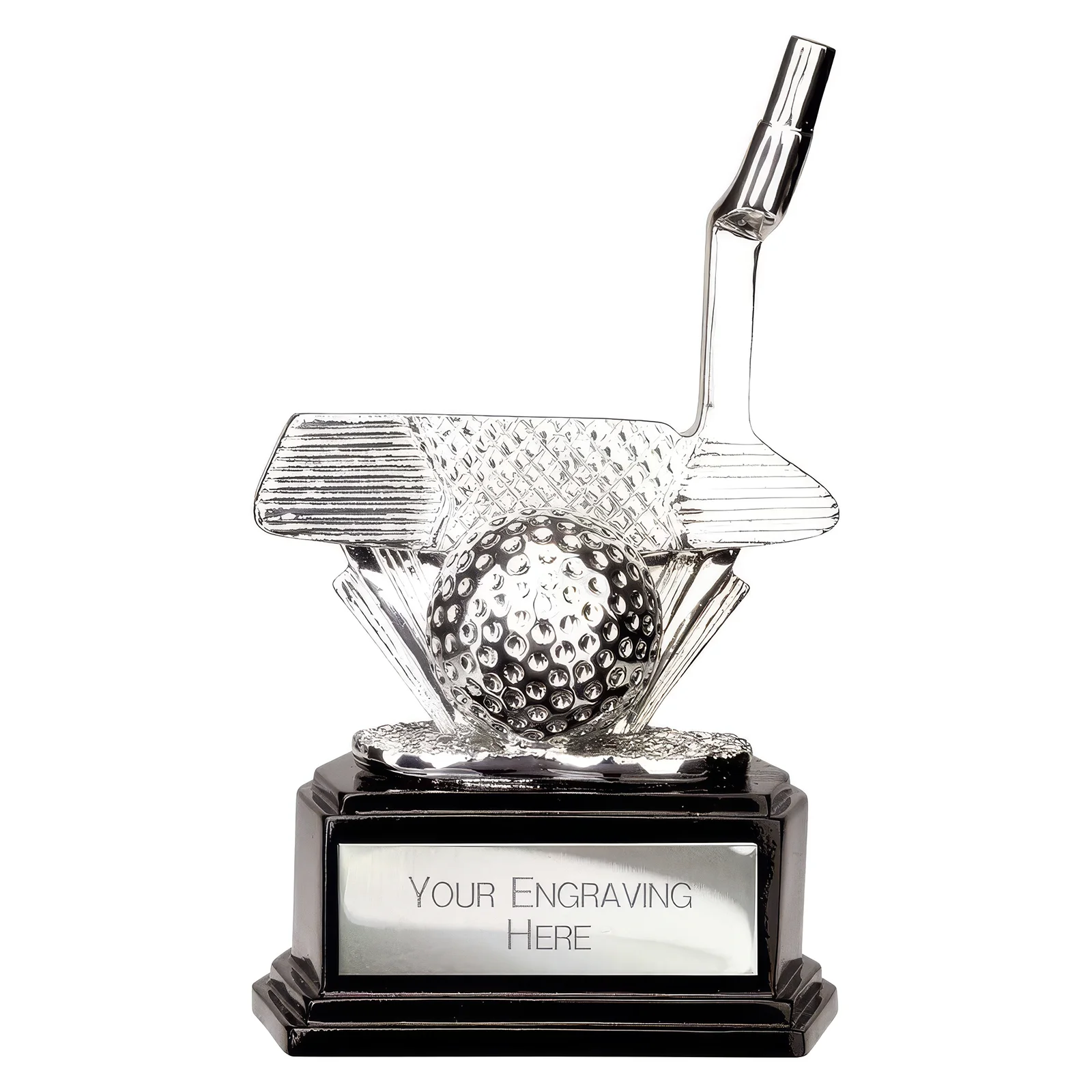 RF25198A Belfry Golf Putter Resin Award Silver 150mm - Image 1