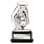 Belfry Golf Glove Resin Award Silver 150mm