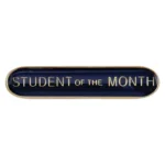 Scholar Bar Badge Student of Month