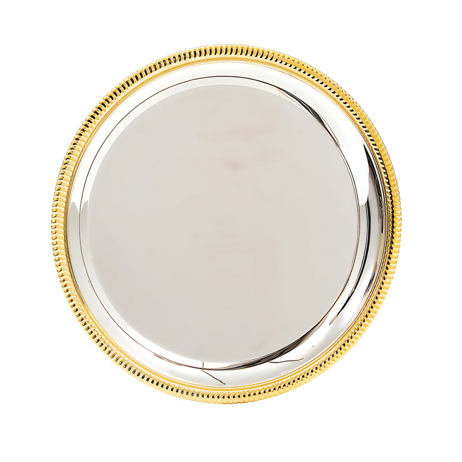 SL10 Montrose Silver & Gold Salver 250mm - Image 1