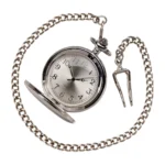 Timeless Pocket Watch Polished Steel 60mm