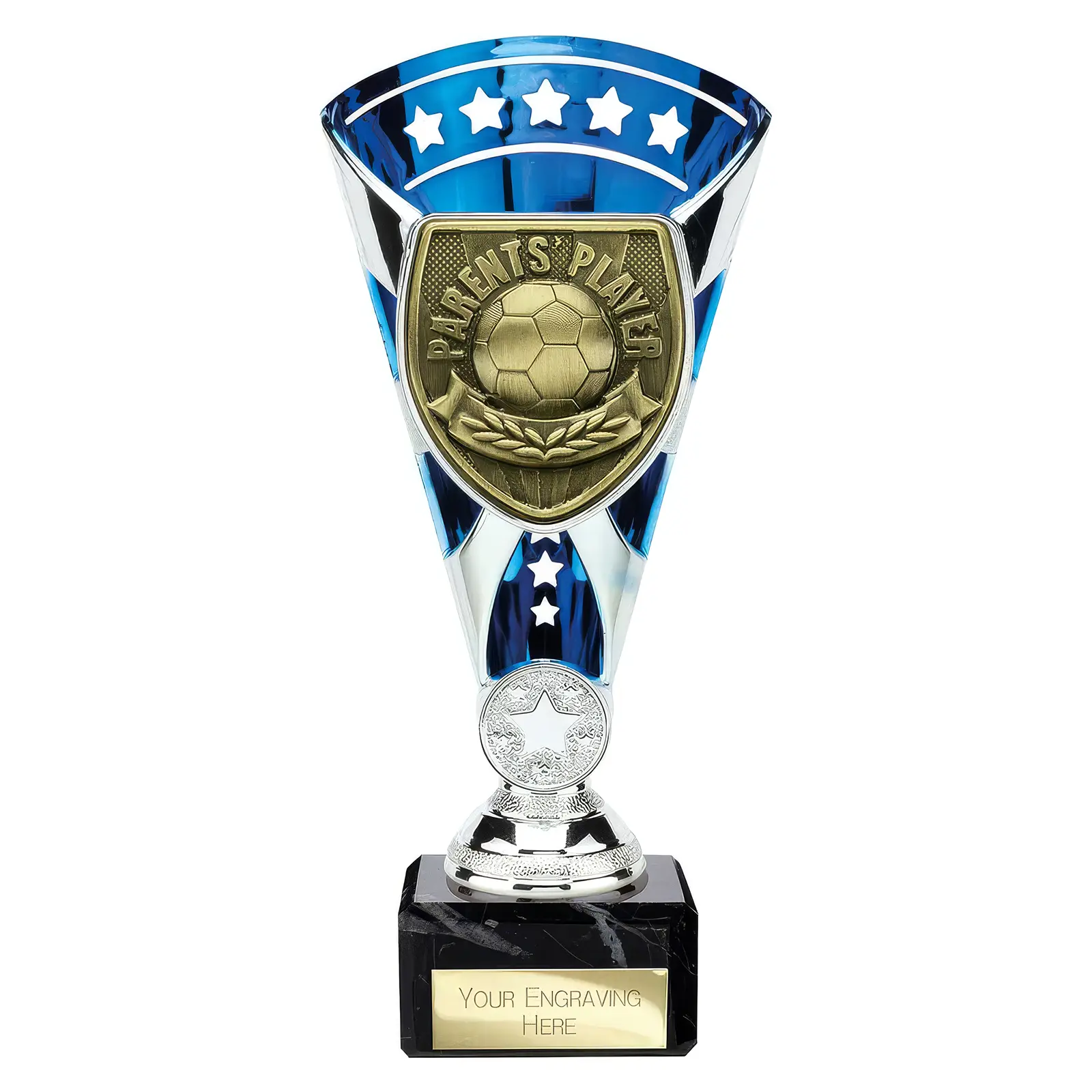TB25108 Cobra Star Cup Parents Player Silver & Blue - Image 1