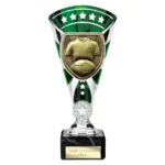 Cobra Star Cup Football Shirt & Ball Silver & Green