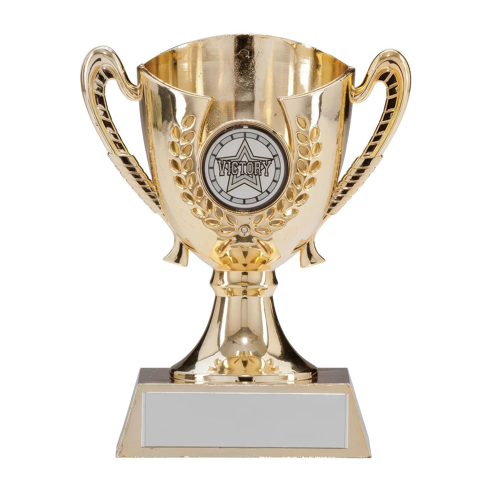 TR17304A Serenity Plastic Gold Cup Gold 120mm - Image 1