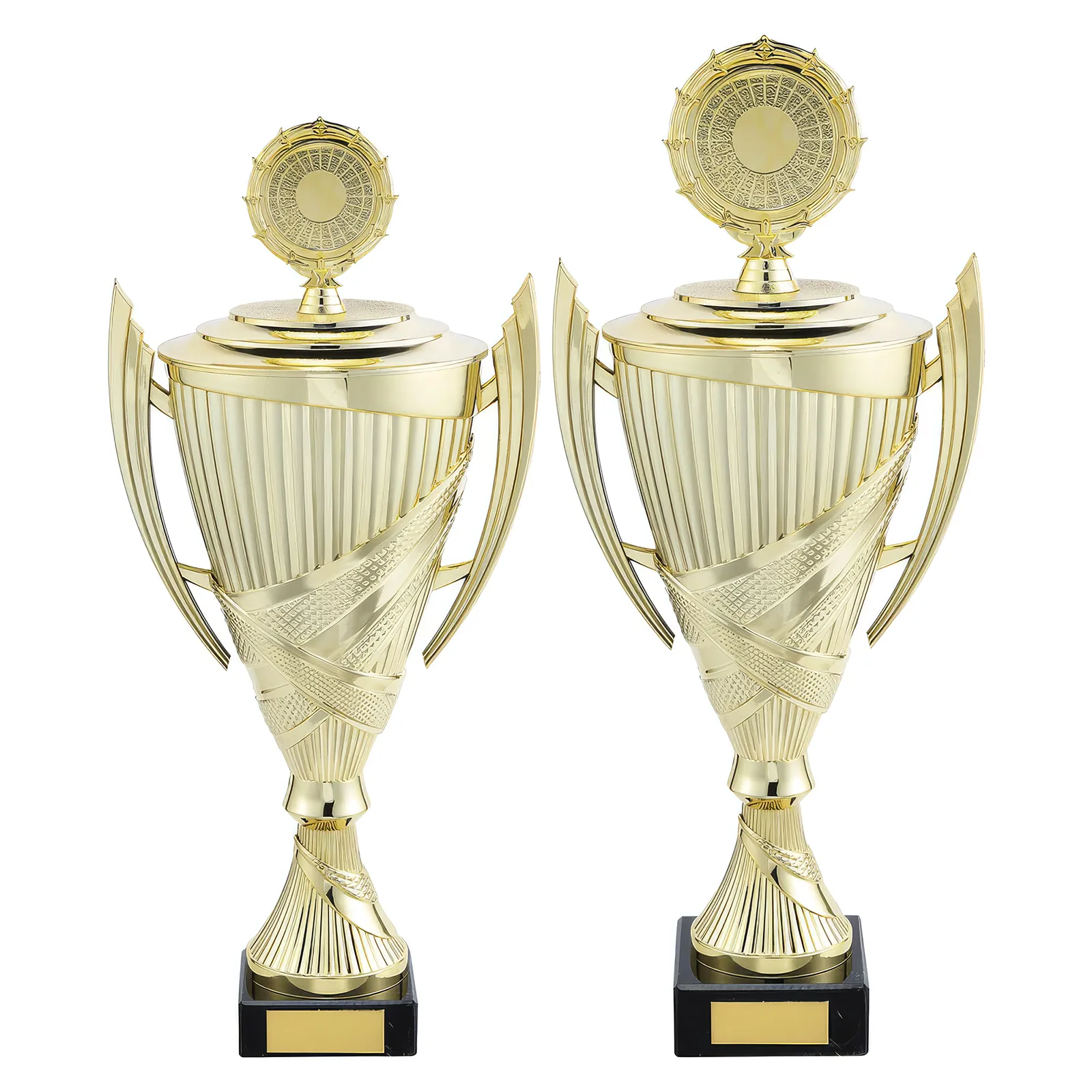 TR19577 Crusader Plastic Cup Gold - Image 1