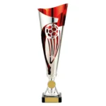 Champions Football Cup Silver & Red