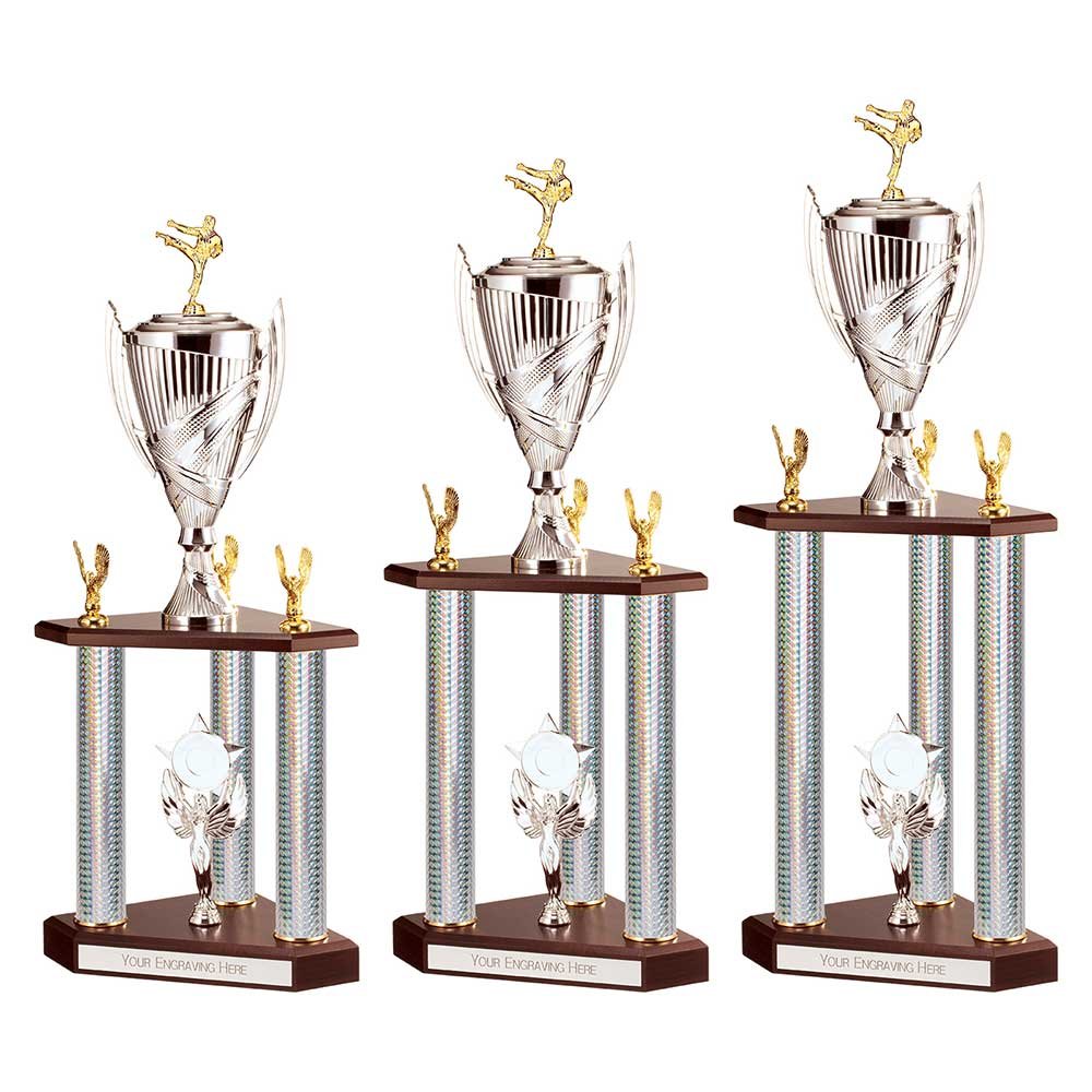 TR22517.jpg Colossus Triple Tower Trophy - Image 1