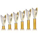 Glamstar Plastic Tube Trophy Gold