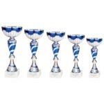 Omega Cup Silver & Blue
